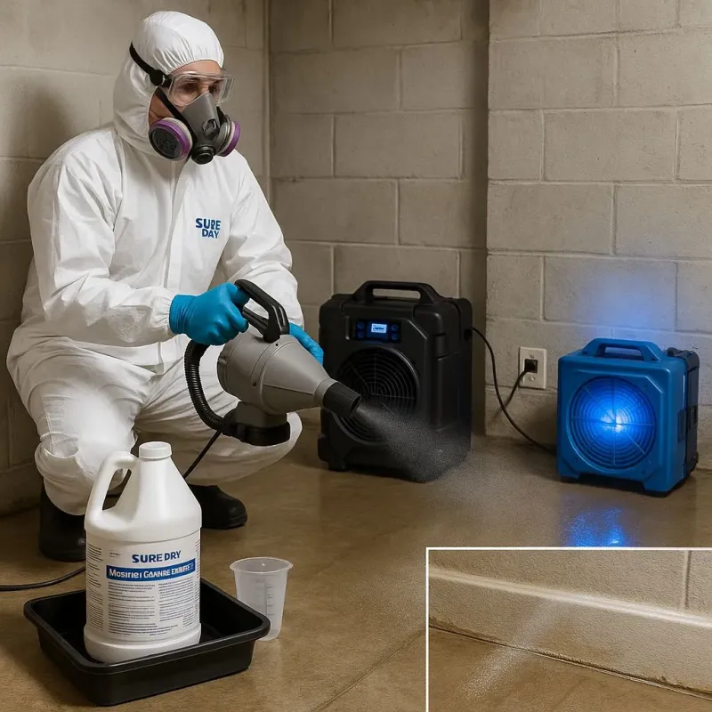 Sanitization and Odor Removal process in Old Bridge, NJ