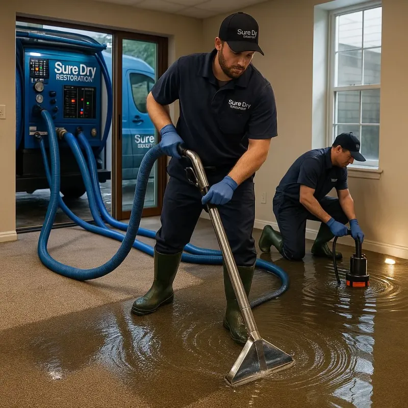 Water Extraction and Removal process in Old Bridge, NJ
